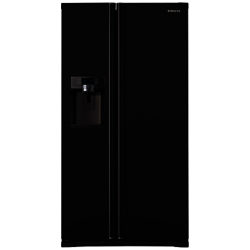 Samsung RSG5MUBP1/XEU American Style Fridge Freezer, A+ Energy Rating, 90cm Wide, Black